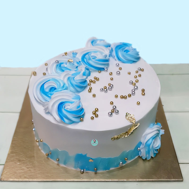 Classic-Blue-Birthday-Cake