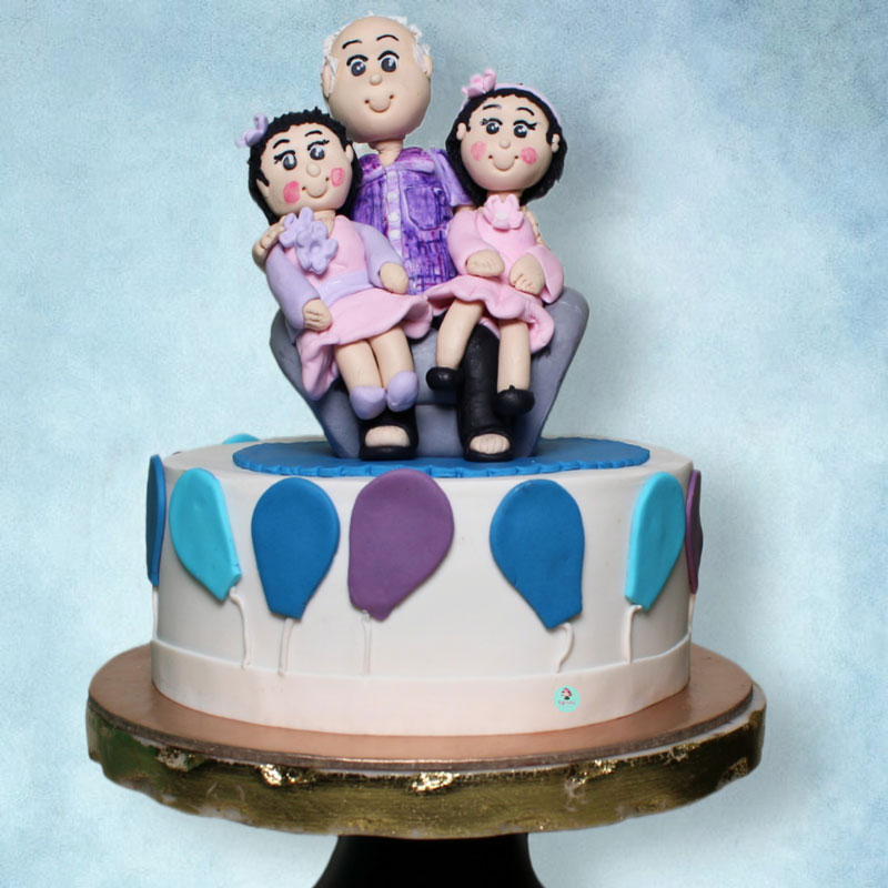 Grandpa-With-Kids-Cake