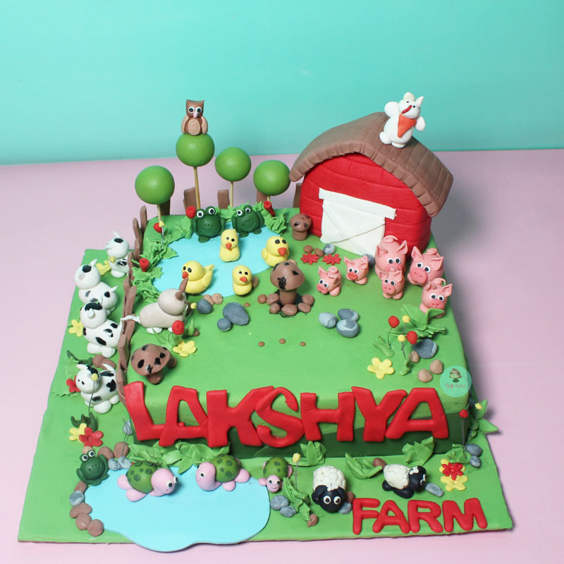 Animal Farm Theme Cake