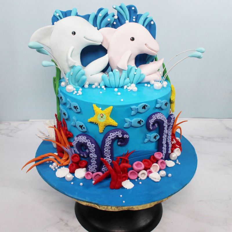 Ocean-Theme-Cake