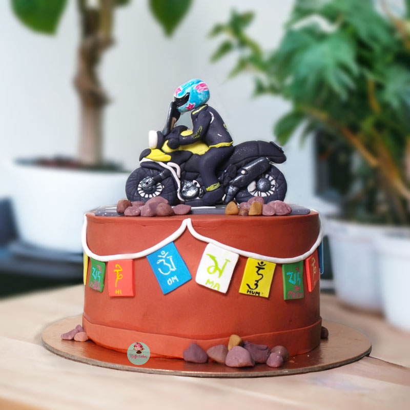 Bike-Theme-Cake