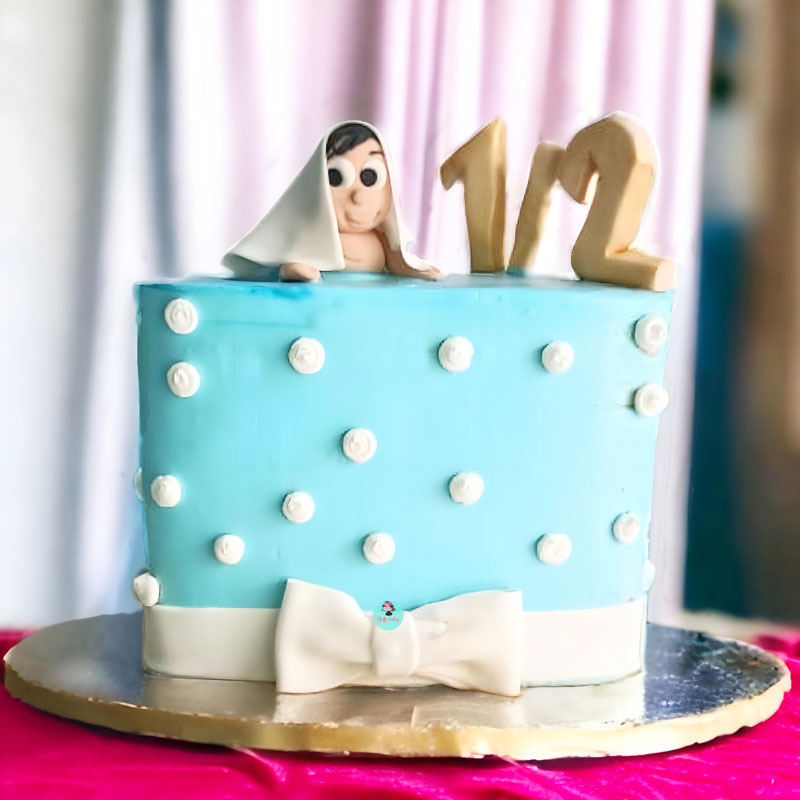 Cute-Half-Birthday-Cake