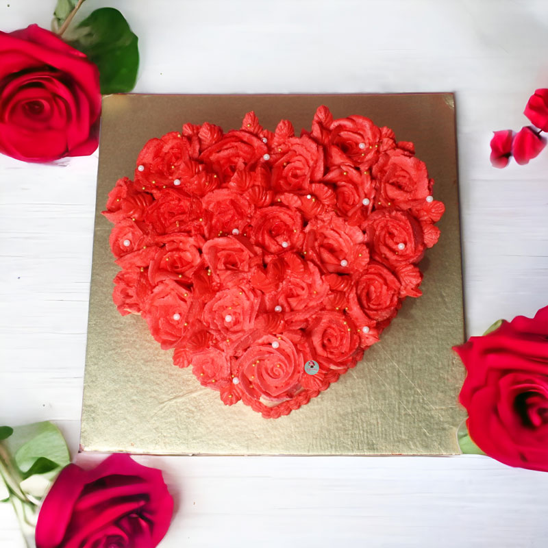 Red-Heart-Cake