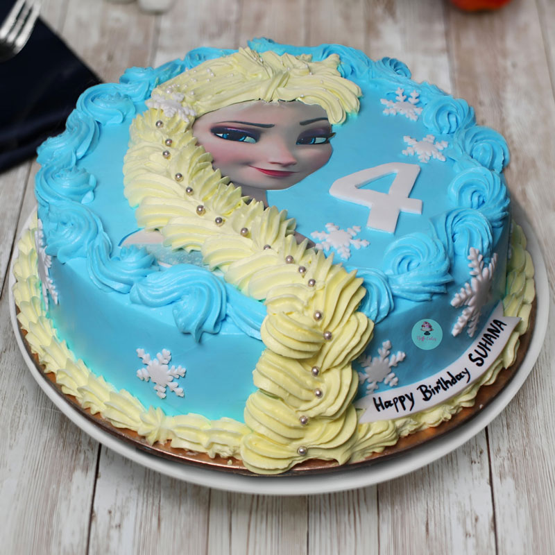 Elsa-Theme-Cake