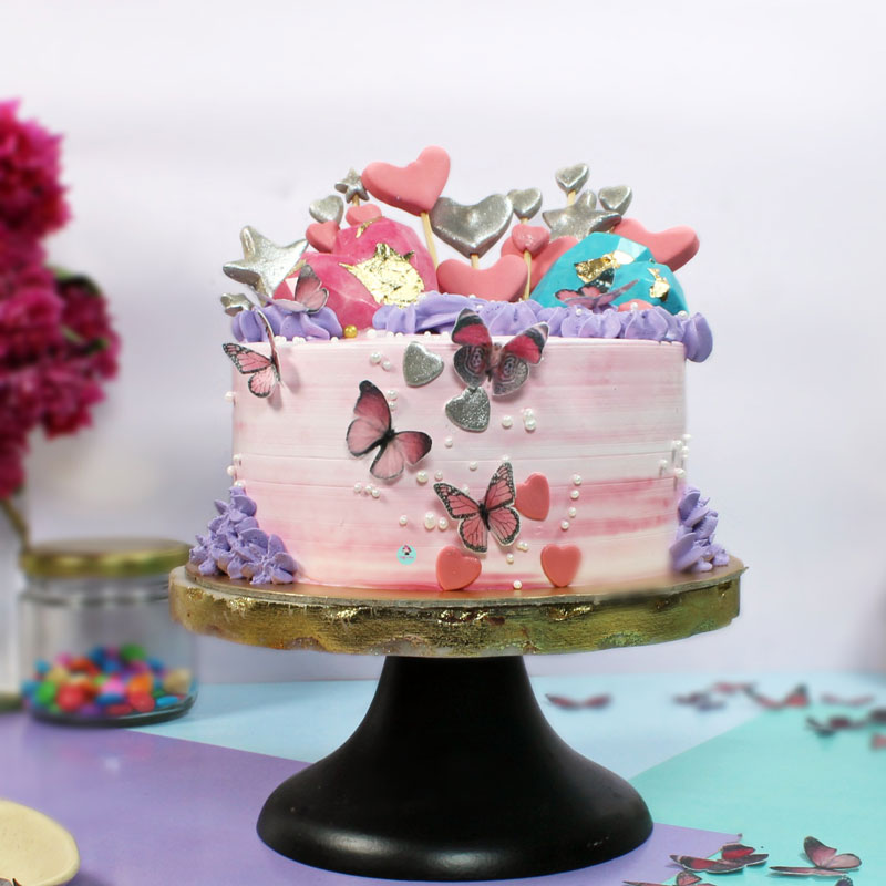 Hearts-and-Butterflies-Cake